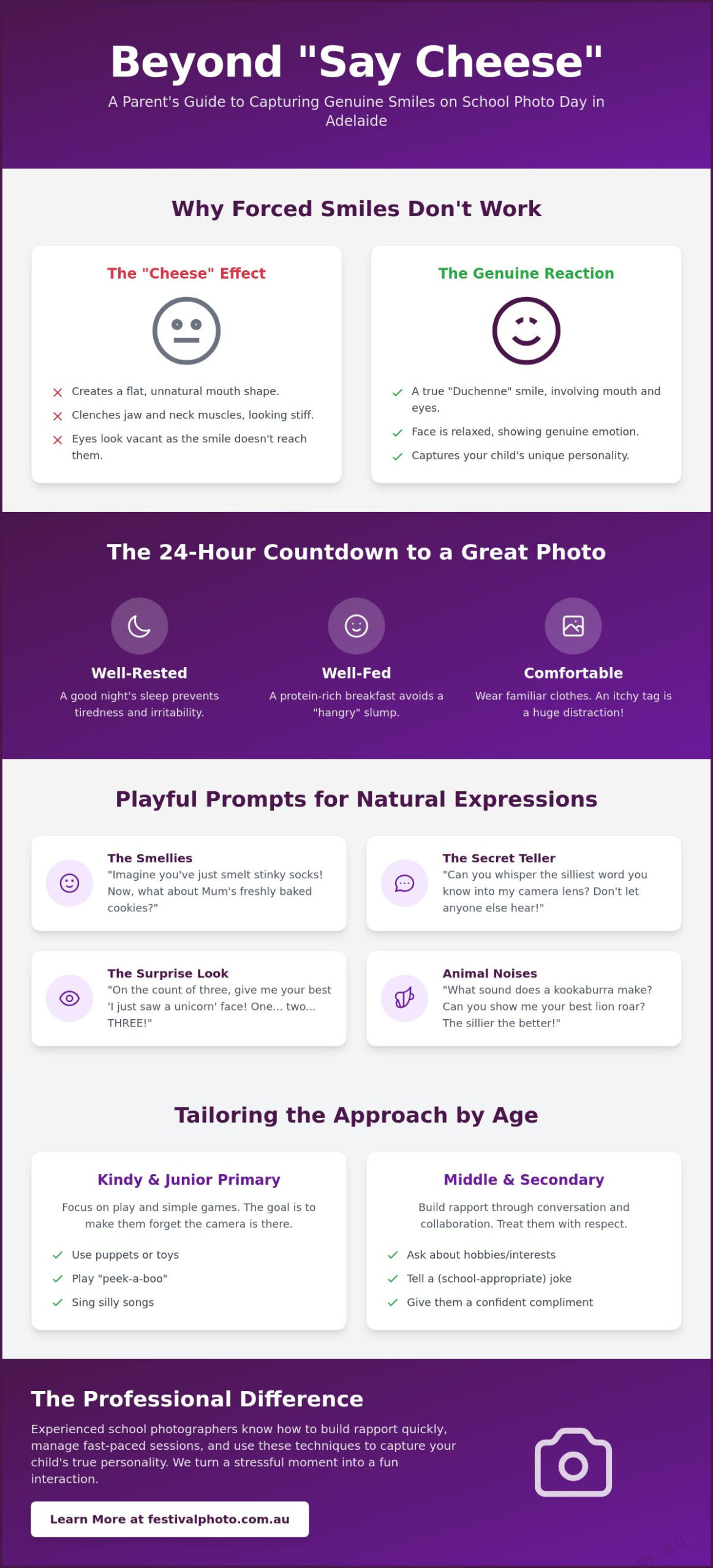 How to Get Kids to Smile for Photos: The Ultimate Guide for Adelaide Parents
