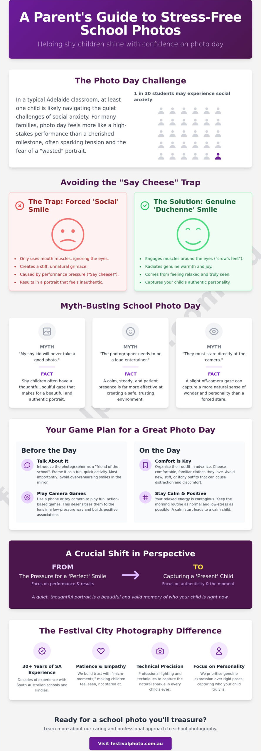 Photography for Shy Kids: 5 Myths Every Adelaide Parent Should Know